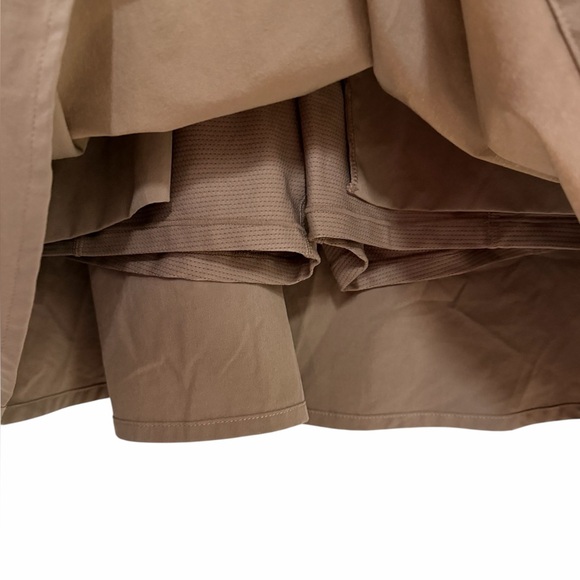 ATHLETA Brooklyn Heights Skort Skirt Brown Size 4 - Picture 5 of 9